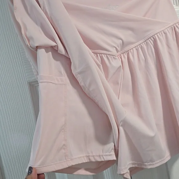 Amazon Light Pink Skirted Shorts - Picture 5 of 12